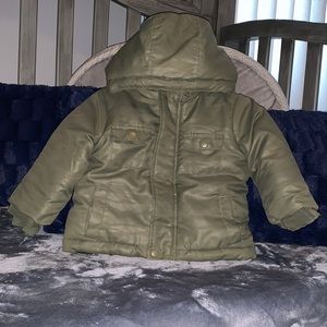 12 months Olive green Coat